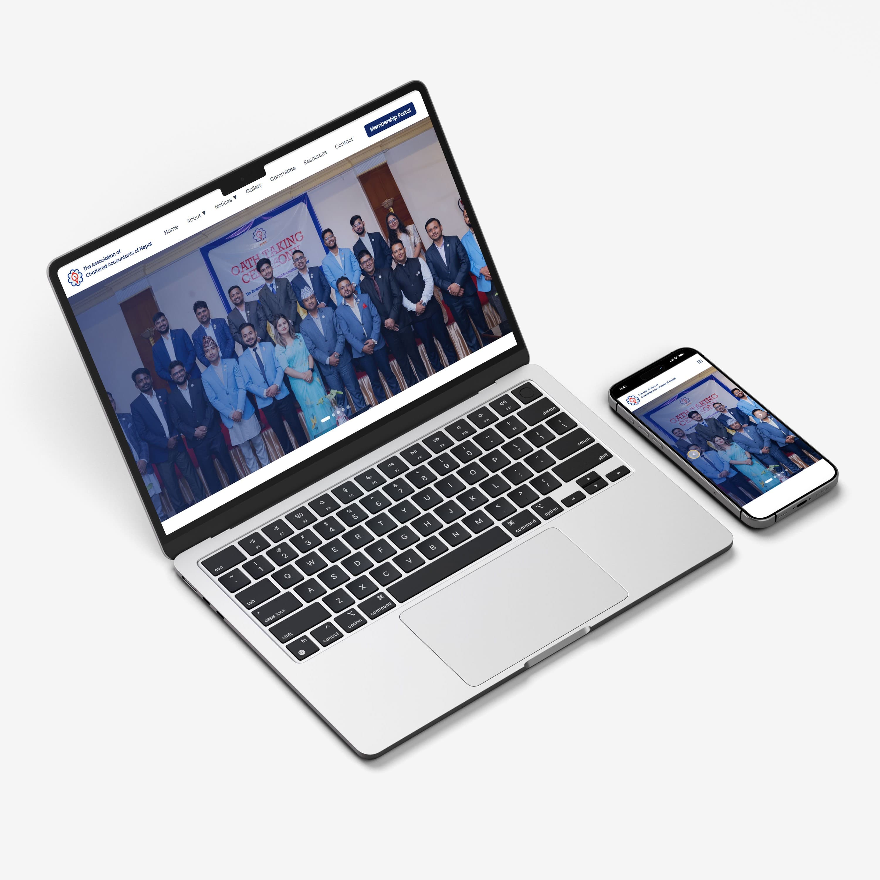 ACAN App - Mobile mockup